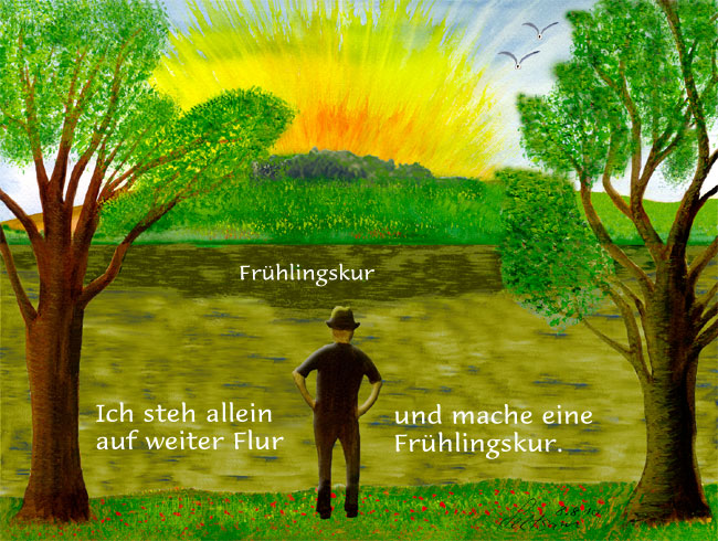 Allein auf weiter Flur