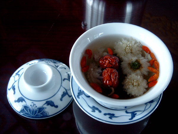 Teezeit im Fr&uuml;hling