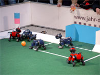 Roboter Fußball