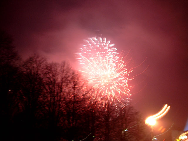 Sylvester 2003 am Brandenburger Tor