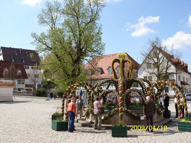 Osterbrunnen in Heiligenstadt