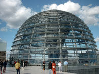 Glaskuppel auf dem Reichstag