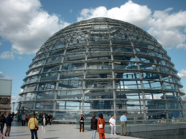 Kuppel auf dem Reichstag